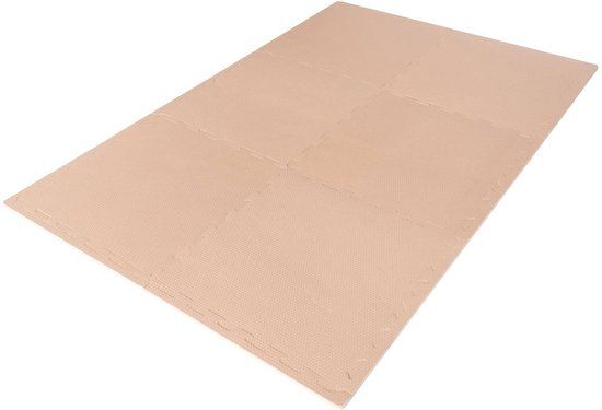 3 Sprouts Speelmat Foam Puzzle Hazelnut
