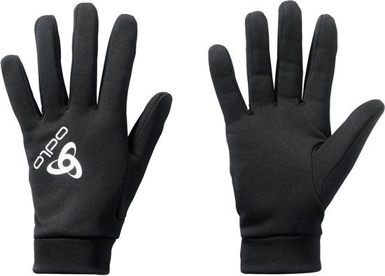 Odlo Sporthandschoenen - Unisex - Zwart