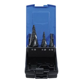 BGS Step Drill Bit Set Ø 4 - 30 mm, 3 pcs.