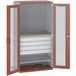 BOTT Kast Cubio mini-werkplaats 1 legbord met transparant deuren