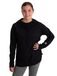 mymotus Sporttrui 'mymotus® ladies hooded, comfort sweat, loose fit, long YW122' zwart