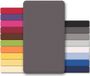 CelinaTex Topper Hoeslaken 180x200-200x200 Antracietgrijs Katoen
