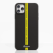 BK Häcken Étui de téléphone compostable Apple iPhone 11 Pro Max - Officiel - Fibriva™ Bande jaune