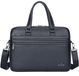 Cavalli Sac à main en cuir véritable, noir, avec bandoulière amovible et fermeture éclair