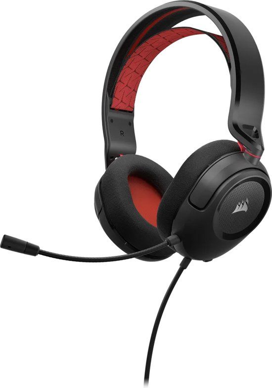 Corsair HS35 v2 Headset Bedraad Hoofdband Gamen Blauw