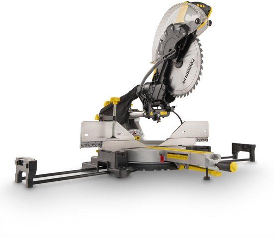 Powerplus POWX075750DB Elektrische Verstekzaag - 2200W - 305mm - Laser - Trekfunctie
