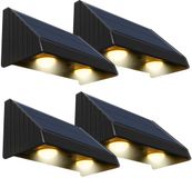 lumisky Set van 4 wandlampen op zonne-energie KYLA