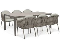 Santika Furniture Santika Amadora/Livo 210x100 cm dining tuinset 7-delig