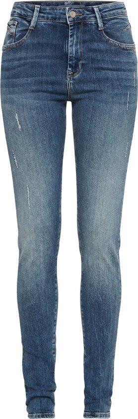 Mavi Lucy Jeans voor dames, blauw denim - 28/32