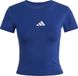 Adidas Sportswear Essentials 3-Stripes Slim-Fit T-shirt - Femme - Bleu