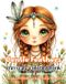 Dreamworld Coloring Kleurboek Gentle Feathers