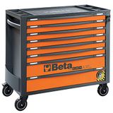 Beta RSC24AXL/8-O Gereedschapskast met 8 laden, met kantelbeveiliging, lange uitvoering