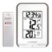 La Crosse Technology WS6810 temperatuurstation binnen en buiten, wit en taupe