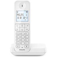 Philips Draadloze vaste telefoon D2701W Solo Wit