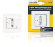 Schellenberg 20030 Smart Home draadloze rolluikschakelaar & draadloze vouwstoreschakelaar, uitbreidbaar voor slimme aandrijvingen, wit