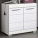 xonox.home - Wastafelonderkast Scout 60x56x34 cm in wit en wit hoogglans