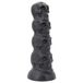 Monster godemichet crâne - 22 cm (noir)