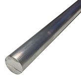 RS PRO Aluminium staaf, Ø 15 mm, lengte 1 m, verpakking van 2 stuks