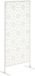 Outsunny Écran de confidentialité d'extérieur - Acier - Blanc - 92x45x198cm