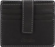 Esquire Oslo Dallas Creditcard etui RFID Leer 9,5 cm - 9 Sleuven - zwart