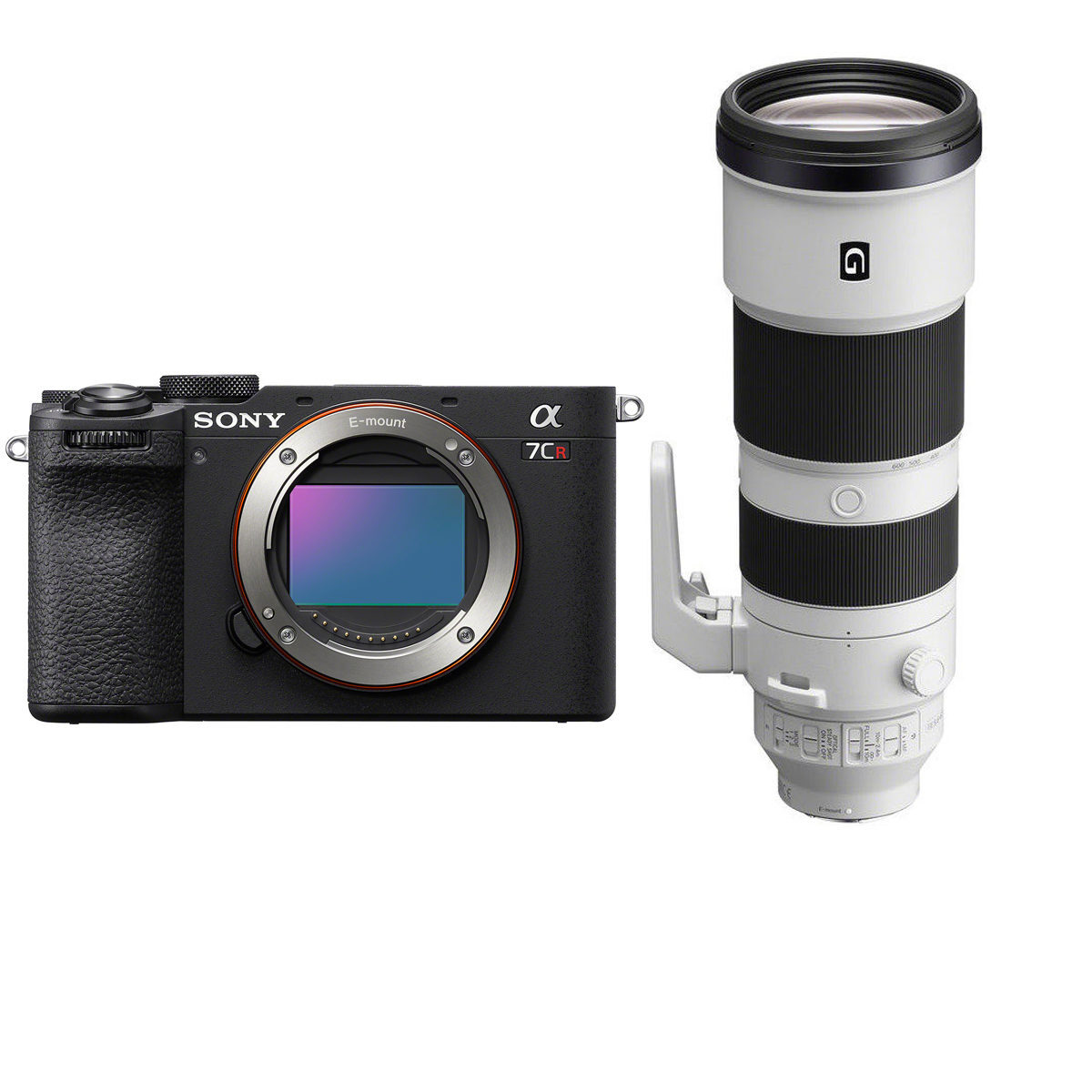 Sony A7C R systeemcamera Zwart + 200-600mm f/5.6-6.3 G