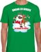 Bellatio Decorations Shoppartners Bv Fout Kerstshirt / Kerst t-shirt Drank en drugs groen voor heren - Kerstkleding / Christmas outfit XXL