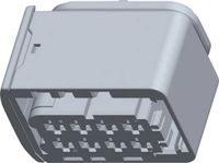 TE Connectivity 1-1670894-1 Boîtier femelle pour câble HDSCS, MCP Nombre total de pôles 8 1 pièce(s)