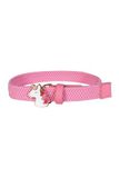 HKM Eenhoorn riem roze 50