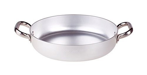 Agnelli Aluminium pan met roestvrijstalen handgrepen 60 cm