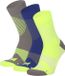 Xtreme Sockswear Angro BV Sport compressie quarter sokken - 3-Pak - Unisex - Geel