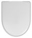 Keramag Abattant de WC SoftClose - Blanc - Pour Keramag 4U et iCon - Semi-recouvrante