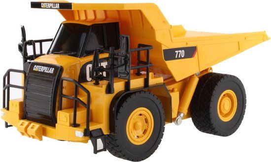R/C Cat 770 Mining Truck - 1:35 - Diecast Masters - Yellow