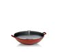 Kela Calido Wokpan - 36 cm - Rood - Fonte - Met Deksel