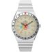 Timex Coca-Cola X Q TW2V25800 Horloge - Staal - Zilverkleurig - Ø 38 mm