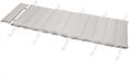 Detex Ligbedkussen - Weerbestendig Polyester 177x58x7cm - Crème
