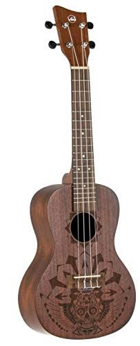 GEWA Concert Ukelele Manoa KT-CO-MEXICO - Inclusief gevoerde gig-bag