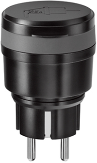 KlikAanKlikUit AGC-3500 Compacte Stekker voor Buiten Zwart | 8713439702637