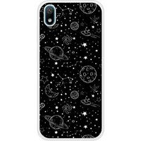 Y5 2019 Galaxy draw Bedrukt siliconen hoesje