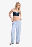 Superdry Contrast Bralette Bikinitop Dames Eclipse Navy