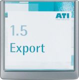 Durable CLICK SIGN 149x148.5mm Grijs