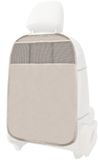 Merkloos / Sans marque Wan GmbH Universele Achterbank Rugleuning Beschermer met 3 Opbergvakken in Beige