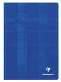Clairefontaine 3153C Geniet Schrift - A4 21x29,7 cm - 120 Pagina's Geruit 4x8 mm - Wit Papier 90 g - Omslag Gecoat Karton - Willekeurig Kleur
