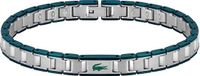 Lacoste METROPOLE EDGE heren schakelarmband van roestvrij staal