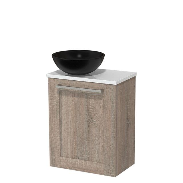 Maxaro Modulo Toiletmeubel - 41 cm - Hoogglans Wit