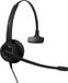 Plusonic 6337-10.1P On Ear headset Telefoon Kabel Mono Zwart