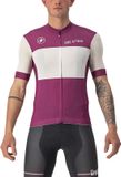 Castelli Giro Italia 2022 Fuori Korte Mouwen Fietsshirt Paars Wit Man