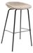 Tabouret de bar Riga - 80 cm - Taupe