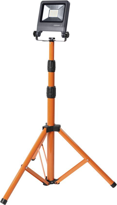 Osram LED werklamp statief 1x30W 840, 4000K koel wit, 2700 lm, IP65, hoogteverstelbaar 1,8 m, 360°