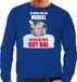 Bellatio Decorations Kut Kerstbal sweater / Kerst trui Ik vroeg om een mobiel krijg ik deze kut bal blauw voor heren - Kerstkleding / Christmas outfit XL