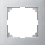 Schneider Electric Afdekraam M-Pure 1V - Kunststof Aluminium